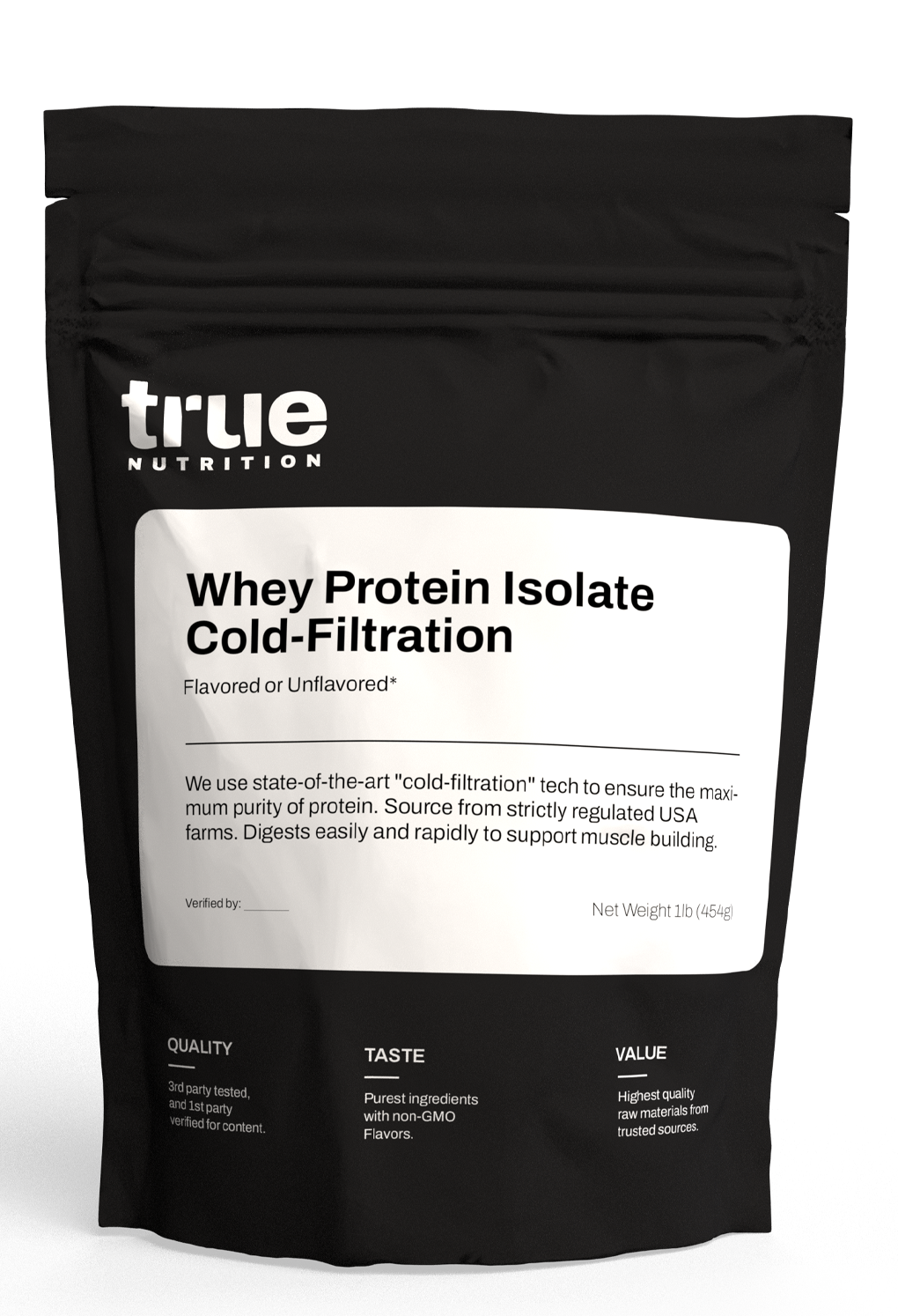 Whey Protein Isolate Cold-Filtration (1lb.)