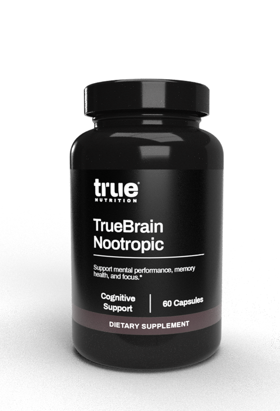 True Brain Supplement TrueBrain Nootropic 631mg Capsules (60 Capsules)